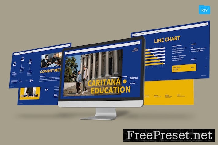 Creative Blue Yellow Education Business 011 9HCJT88