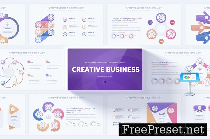 Creative Business - Keynote Infographics Slides