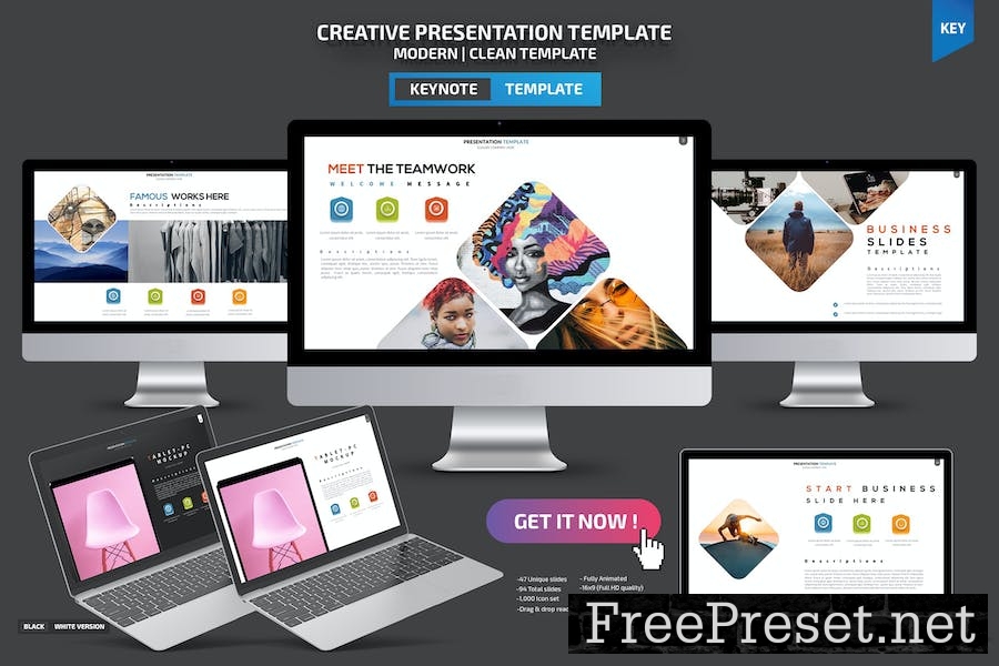 Creative Keynote Presentation Templates 5HW6H4K