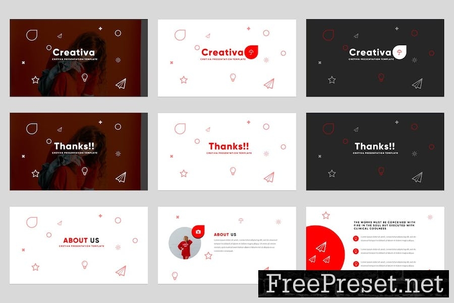 Creative Keynote Template 3H8LJGZ