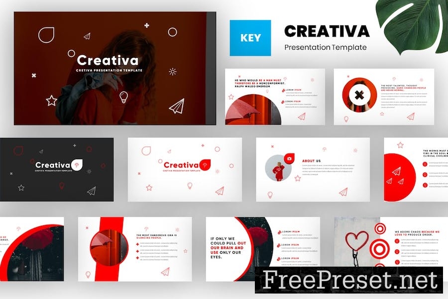 Creative Keynote Template 3H8LJGZ