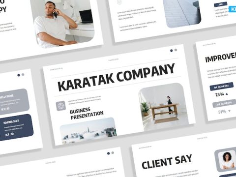 Creative White Gray Company Profile 016 HQTMRNH