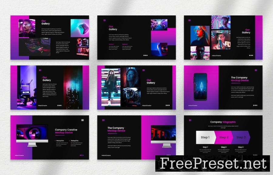 Creativet Busines & Creative Presentation Template J7L2L9W