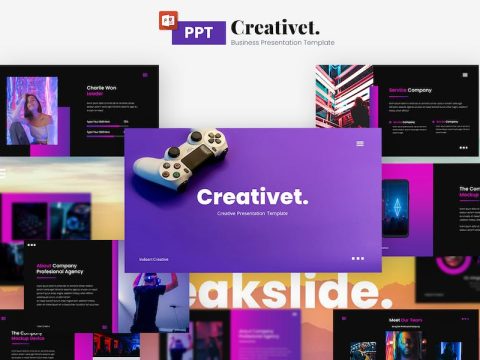 Creativet Busines & Creative Presentation Template XF86ZJK