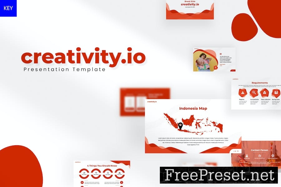 Creativity.io - Keynote Template 2S8GPGD