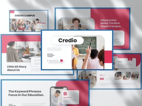 Credio - Education Presentation Google Slide HDE6RXF