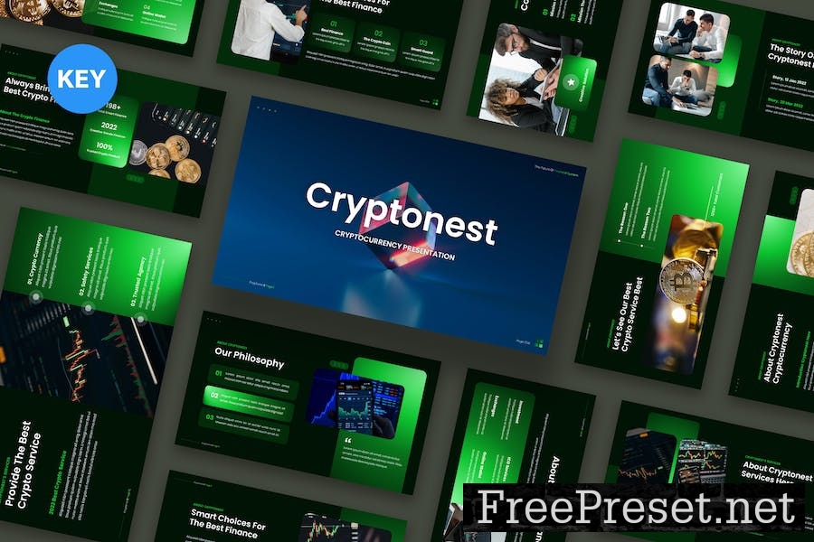 Cryptonest - Crypto Keynote 386P8H8