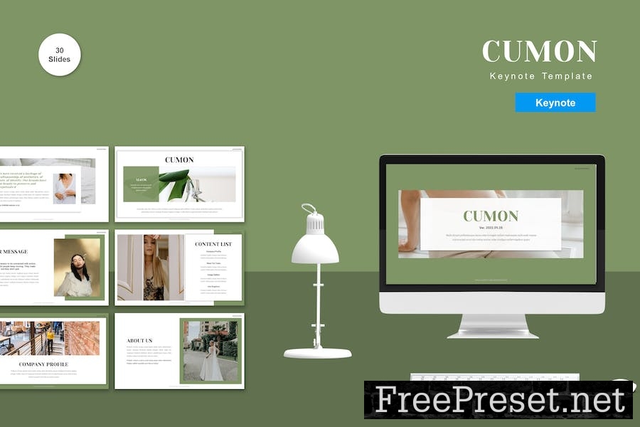 Cumon - Keynote Template AF4DJP6