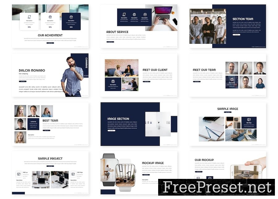 Curamas - Business Keynote Template RUXD3EN