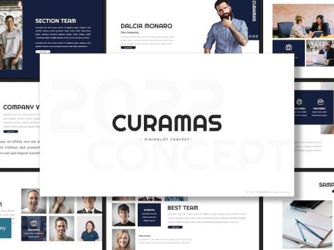 Curamas - Business Keynote Template RUXD3EN