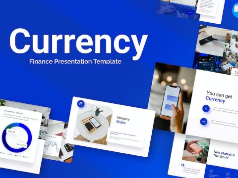 Currency Blue Modern Crypto Keynote MFDXWN9