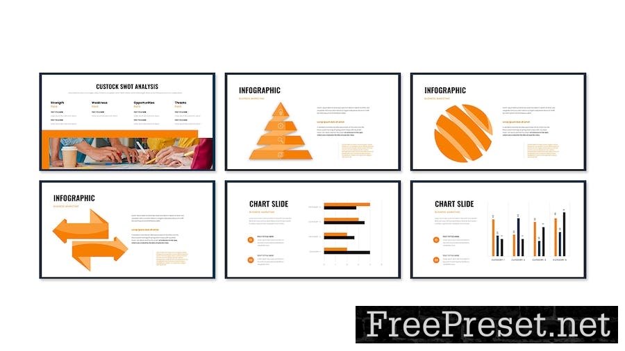 Custock - Business Presentation Keynote Template TK4CFUT