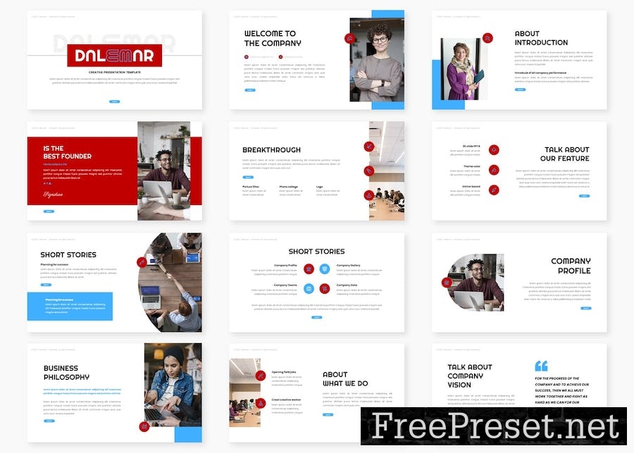 Dalemar - Creative Keynote Template WUWZQ7M