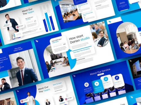 Darien – Business Keynote Template LELEW88