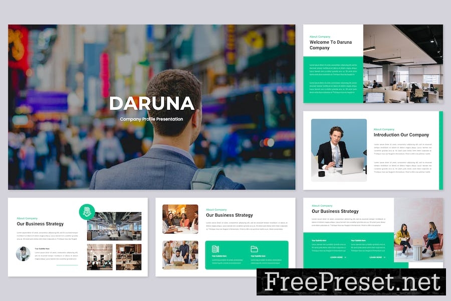 Daruna - Company Profile Keynote Template 3GL5VCY