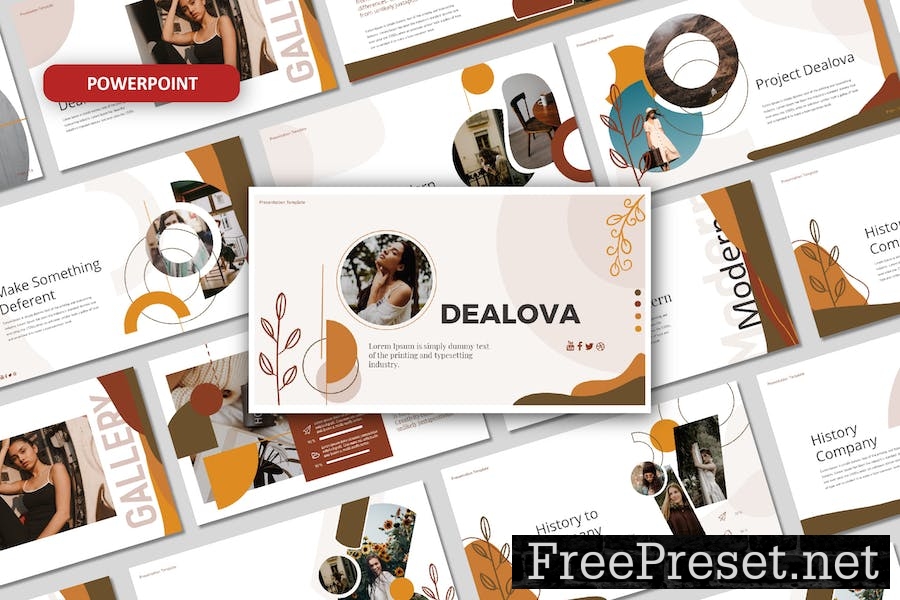 Dealova Powerpoint Template 4CSKL9W