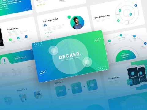 Decker - Pitch Deck Keynote Template PZU8624