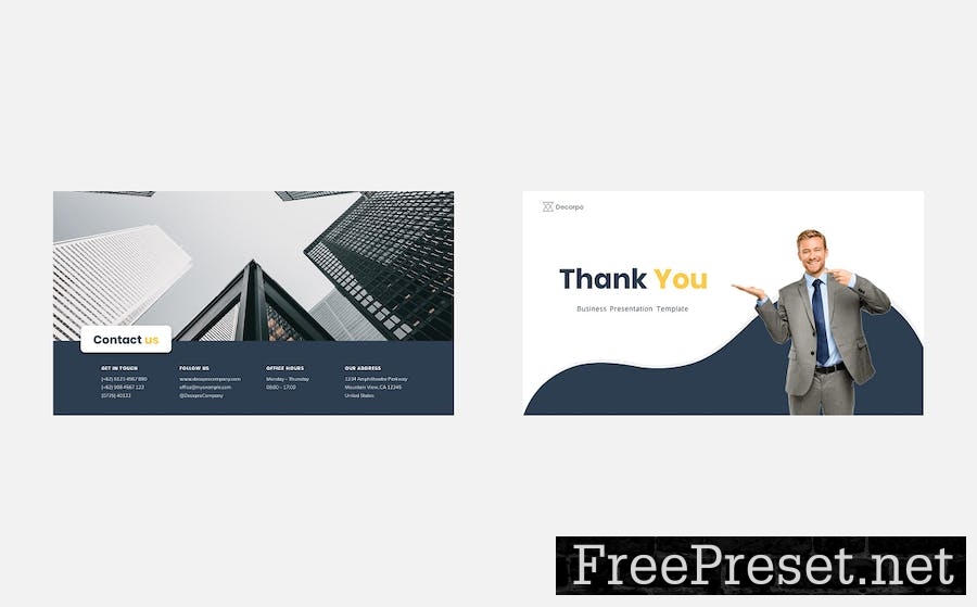 Decorpo - Company Business KeynoteTemplate