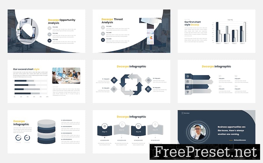 Decorpo - Company Business KeynoteTemplate