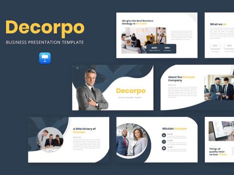 Decorpo - Company Business KeynoteTemplate