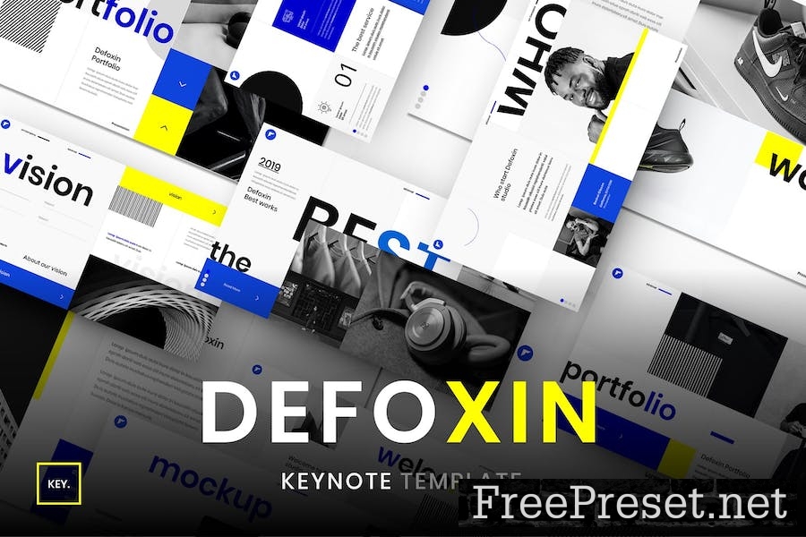 Defoxin – Business Keynote Template SUEB6JN
