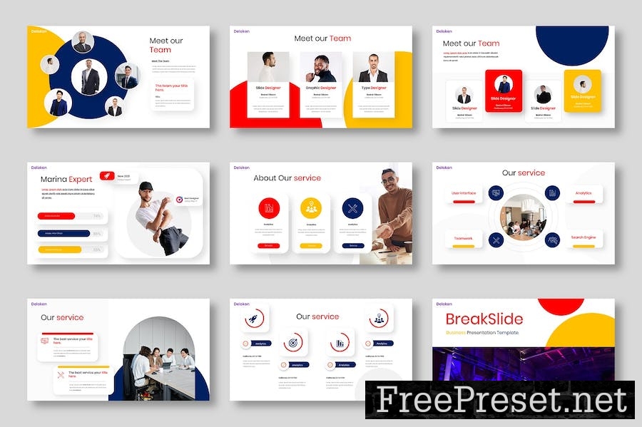 Deloken – Business Keynote Template Y4ZSUJ7