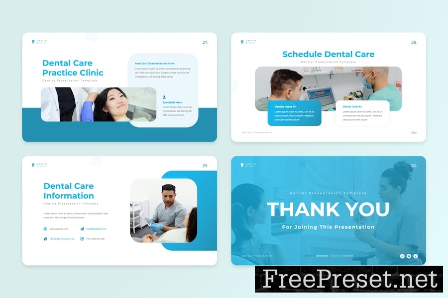 Dentrino - Dentist & Dental Clinic Powerpoint BXMY6AR