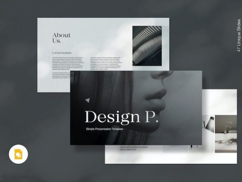 Design P. | Presentation Google Slides Template 8GNRK8R