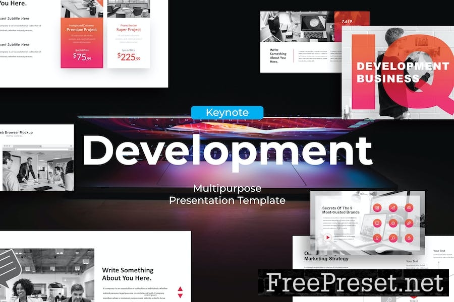 Developmet - Keynote Template 5UPYRMY