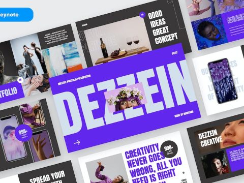 DEZZEIN - Portfolio Keynote Template 7EHYVBT