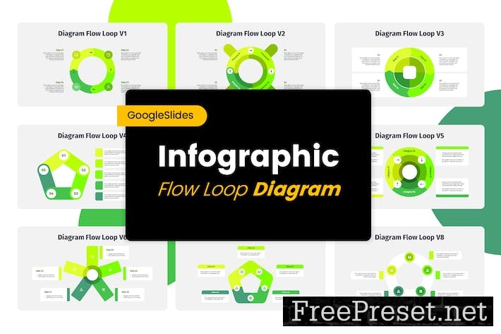 Diagram Flow Loop - Google Slides Template