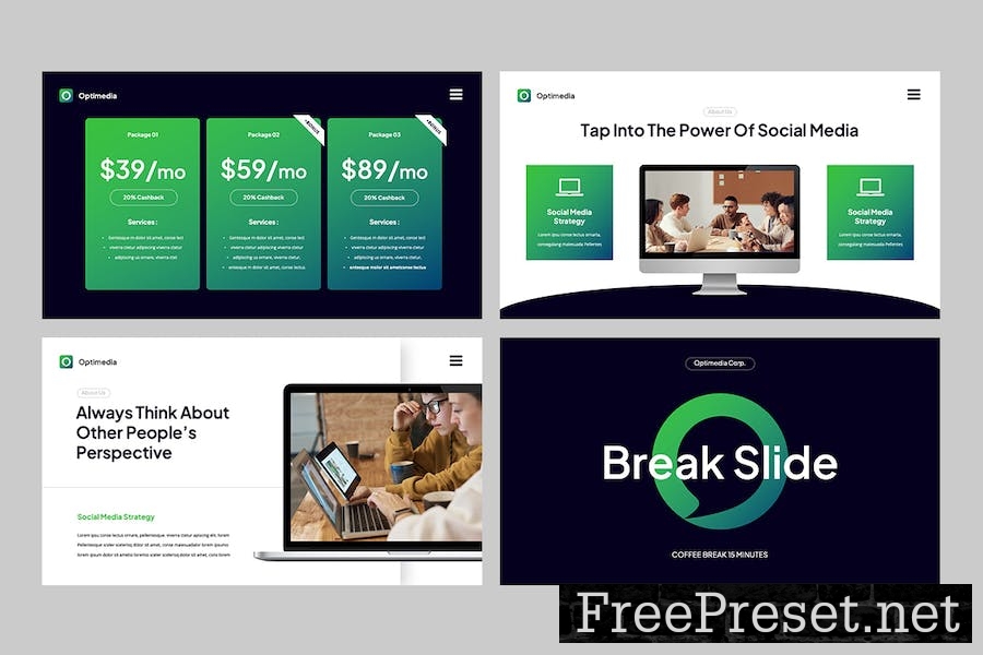 Digital Marketing Keynote Template 3BAM6F9