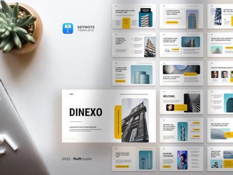 Dinexo - Business Keynote Template 3GW649V