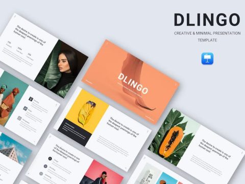 Dlingo - Creative & Minimal Keynote H4DTDP2