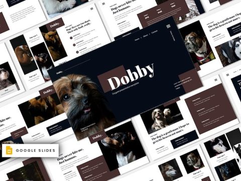 Dobby - Pet Shop Google Slides Template UXF8YUJ