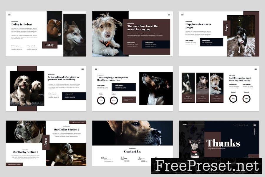 Dobby - Pet Shop Keynote Template NYMUAHS