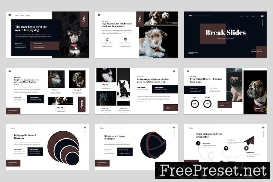 Dobby - Pet Shop Powerpoint Template SAKJRBH