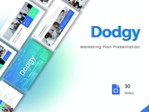 Dodgy - Marketing Plan Presentation Google Slides TZ4EDH6