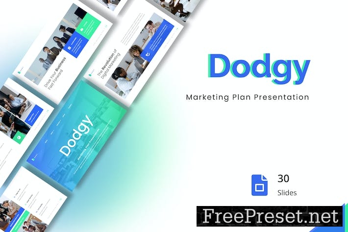 Dodgy - Marketing Plan Presentation Google Slides TZ4EDH6