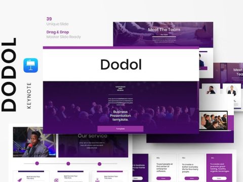 Dodol – Business Keynote Template 7XJFWFK