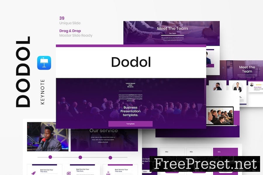 Dodol – Business Keynote Template 7XJFWFK