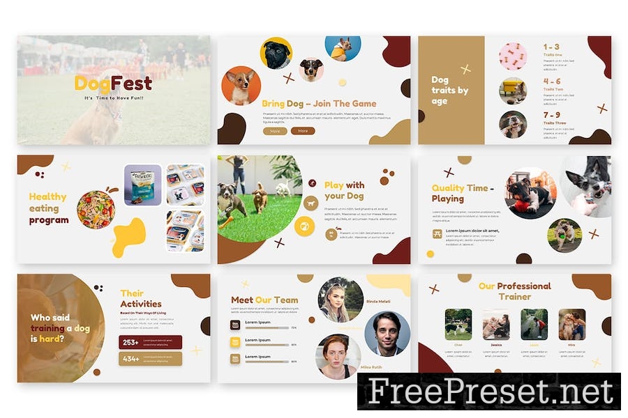 Dogfest - Google Slides Template NSLDS6F