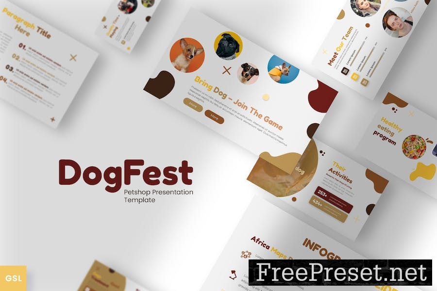 Dogfest - Google Slides Template NSLDS6F