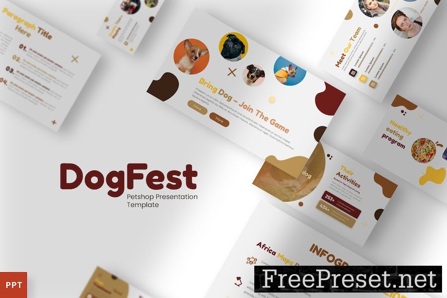 Dogfest - Powerpoint Template VA548L5