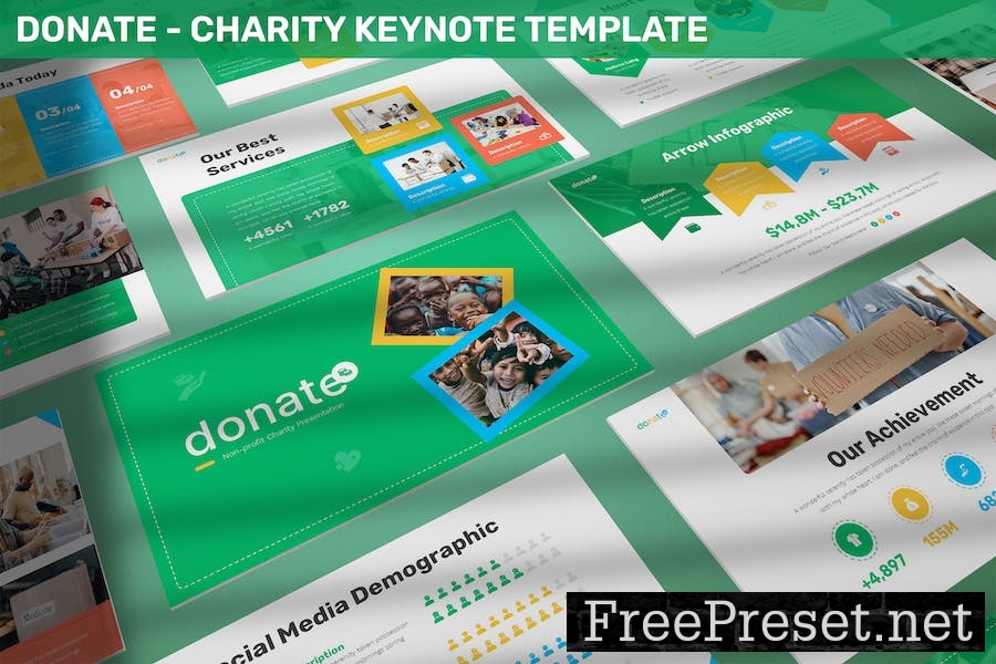 Donate - Charity Keynote Template ENCSS4G