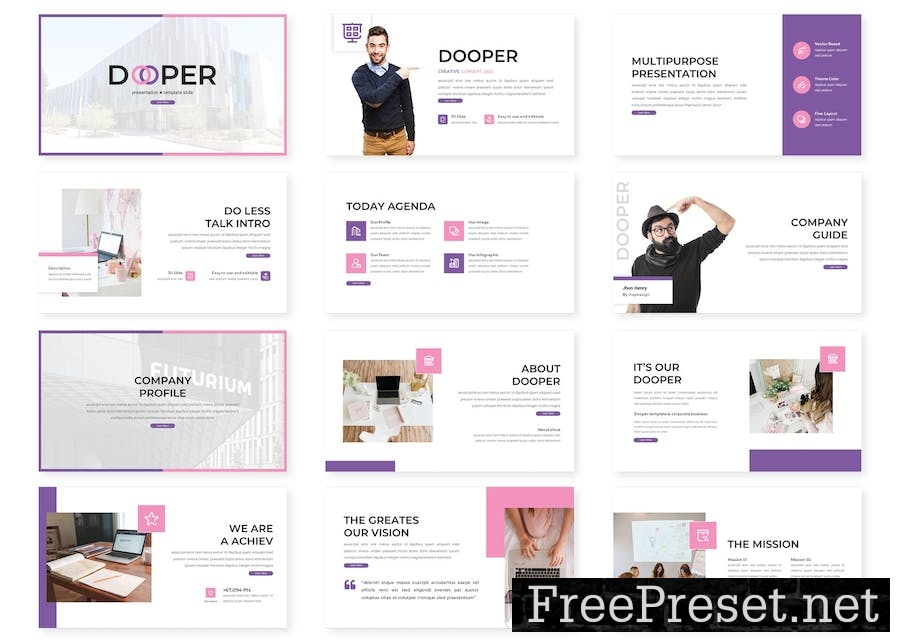 Dooper - Business Keynote Template XY5YD4X