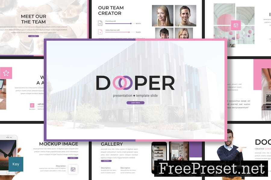 Dooper - Business Keynote Template XY5YD4X