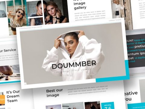 Doummber - Lookbook Google Slides Template N9MNC5F