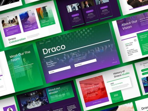 Draco – Business Keynote Template 2SL3R3J