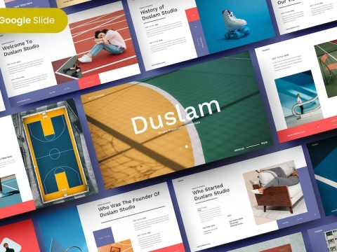 Duslam - Business Google Slide Template  38HWYJX